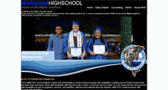 Desktop Screenshot of marianashighschool.com